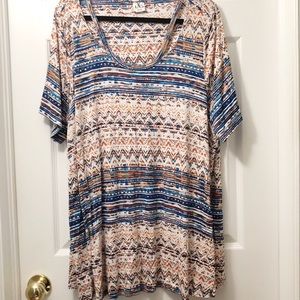 Penningtons 2X multi coloured tunic Top